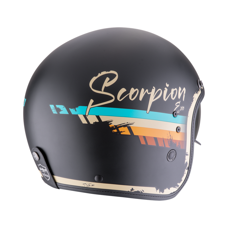 Casco SCORPION BELFAST EVO Adonis Matt Black-Beige