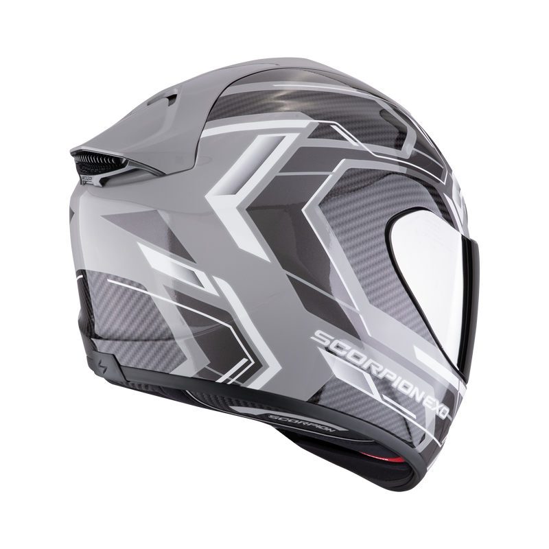 Casco SCORPION EXO-1400 EVO II Air Linart Grey-White