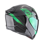 Casco SCORPION EXO-1400 EVO II Carbon Air Platted Black-Green