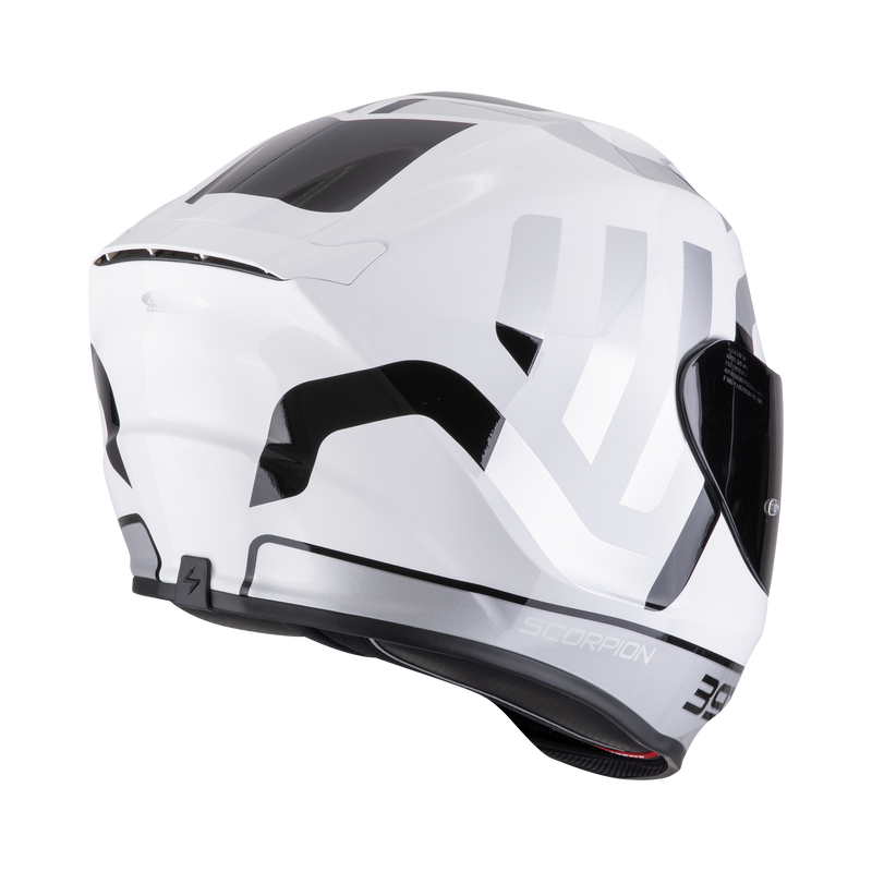 Casco SCORPION EXO-391 Arok White-Black-Silver