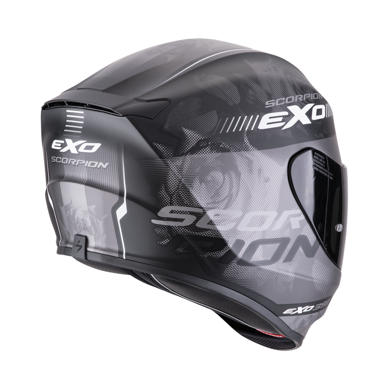 Casco SCORPION EXO-391 Ava Matt Black-Silver