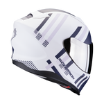 Casco SCORPION EXO-520 EVO Air Banshee Matt White-Blue-Purple