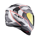 Casco SCORPION EXO-520 EVO Air Lena Matt White-Silver-Red