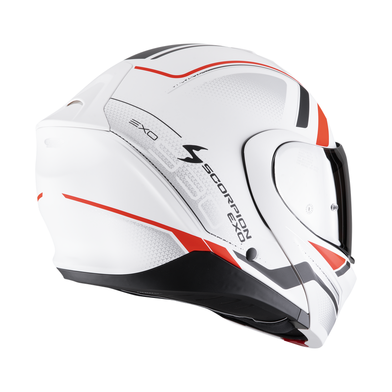 Casco SCORPION EXO-930 EVO Ardens Matt White-Black-Red