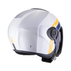 Casco SCORPION EXO-CITY II Blur White-Silver-Yellow