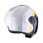 Casco SCORPION EXO-CITY II Blur White-Silver-Yellow