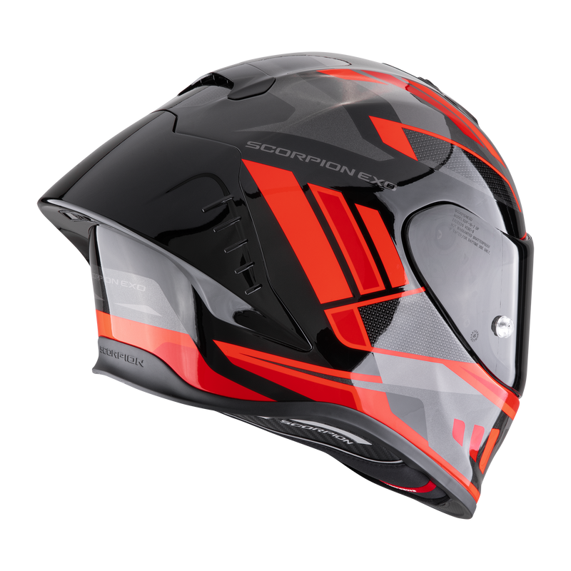 Casco SCORPION EXO-R1 EVO II Air Vital Black-Silver-Red