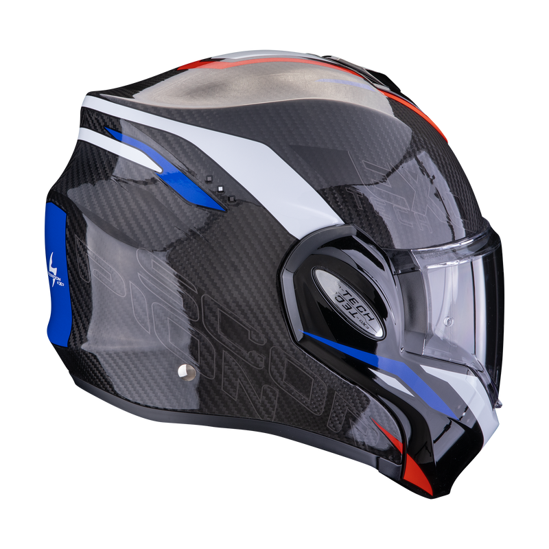 Casco SCORPION EXO-TECH EVO Carbon Rover Black-Red-Blue