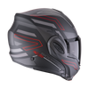 Casco SCORPION EXO-TECH EVO Conquer Matt Black-Red