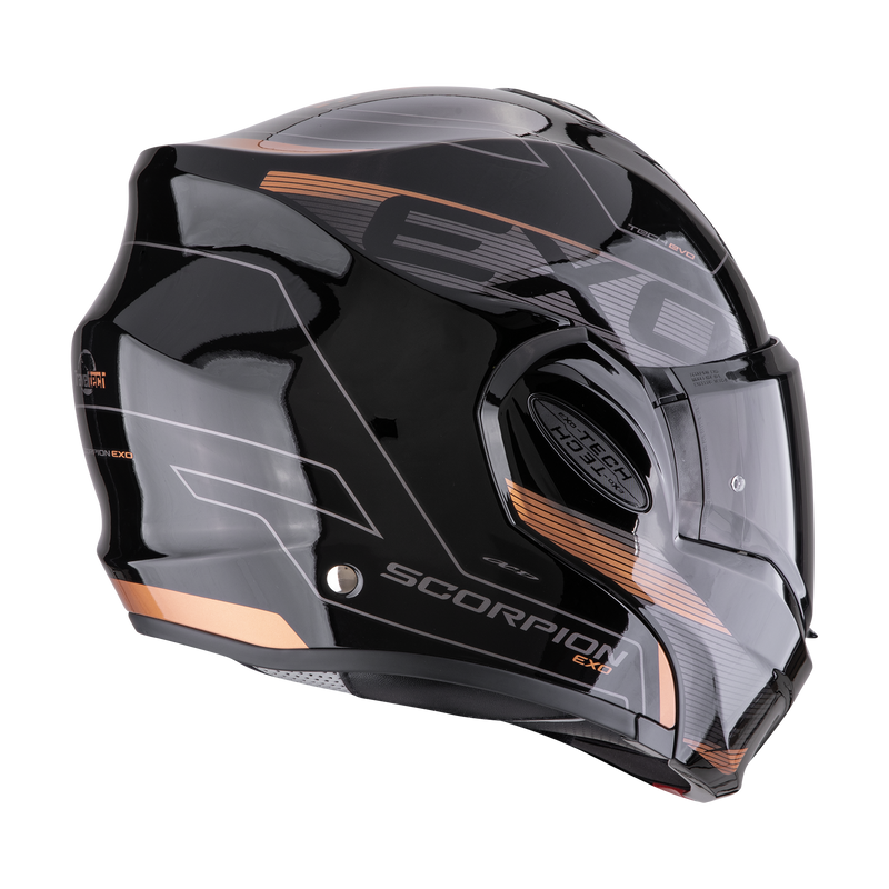 Casco SCORPION EXO-TECH EVO Traveller Black-Copper