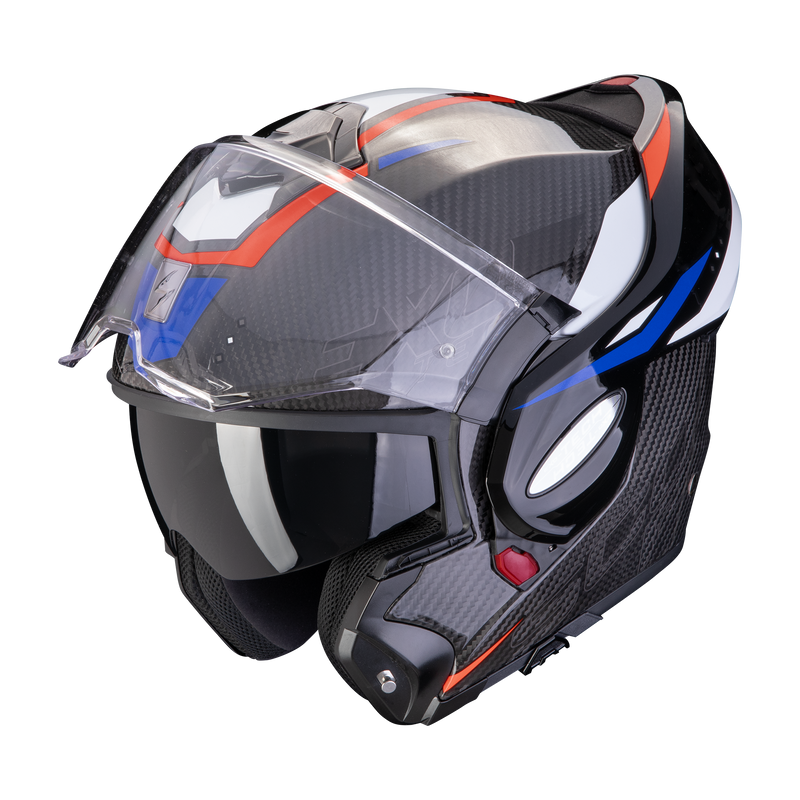 Casco SCORPION EXO-TECH EVO Carbon Rover Black-Red-Blue