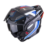 Casco SCORPION EXO-TECH EVO Carbon Cosy Black-Blue-Red