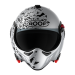 Casco ROOF BOXXER ALPHA BLACKSTAR MATT SILVERWHITE / BLACK