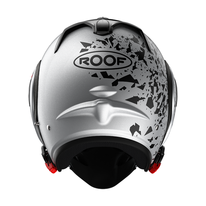 Casco ROOF BOXXER ALPHA BLACKSTAR MATT SILVERWHITE / BLACK