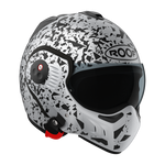 Casco ROOF BOXXER ALPHA BLACKSTAR MATT SILVERWHITE / BLACK