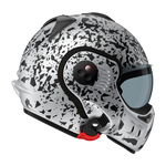 Casco ROOF BOXXER ALPHA BLACKSTAR MATT SILVERWHITE / BLACK