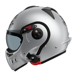 Casco ROOF BOXXER ALPHA BLACKSTAR MATT SILVERWHITE / BLACK