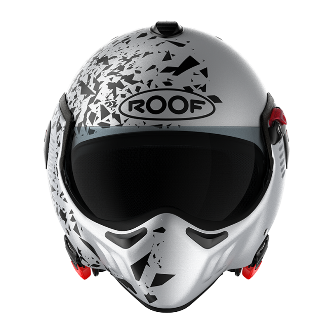 Casco ROOF BOXXER ALPHA BLACKSTAR MATT SILVERWHITE / BLACK