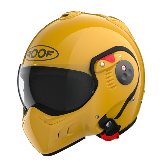 Casco ROOF BOXXER ALPHA SOLID YELLOW