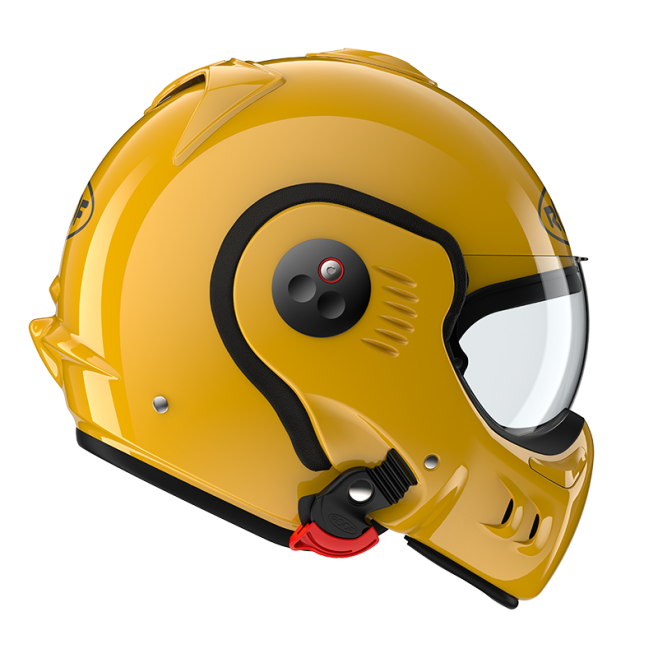 Casco ROOF BOXXER ALPHA SOLID YELLOW