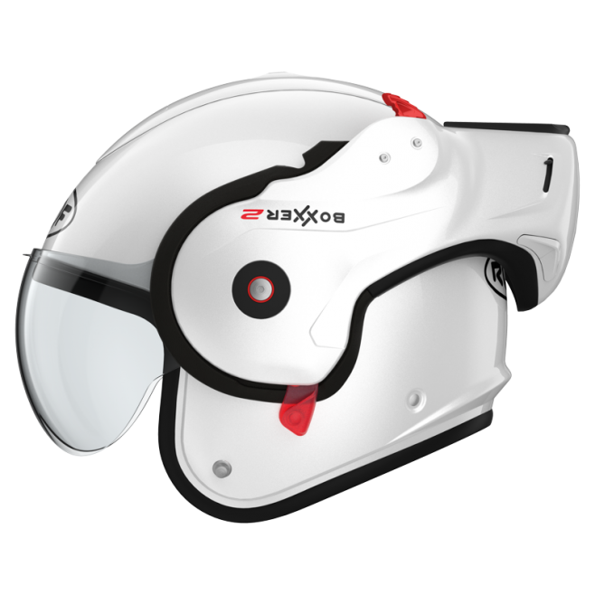 Casco ROOF BOXXER 2 SOLID PEARL WHITE