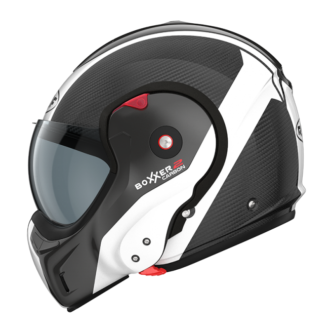 Casco ROOF BOXXER 2 CARBON WONDER PEARL WHITE