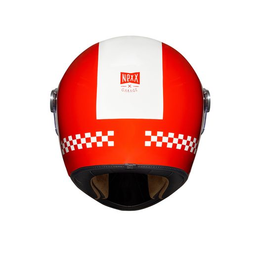Casco NEXX Garage X.G100R Finish Line Red White